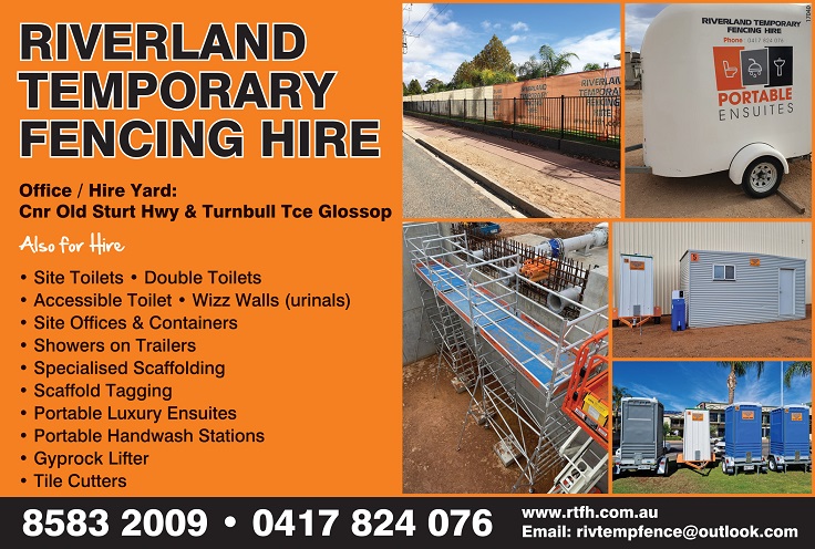 logo image for Riverland Temporary Fencing Hire